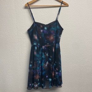 Forever 21+ XL Galaxy Print Dress